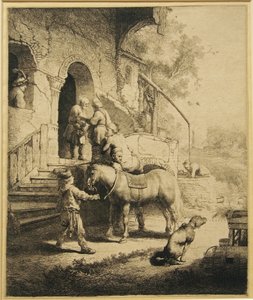 良いサマリア人 作： Rembrandt van Rijn